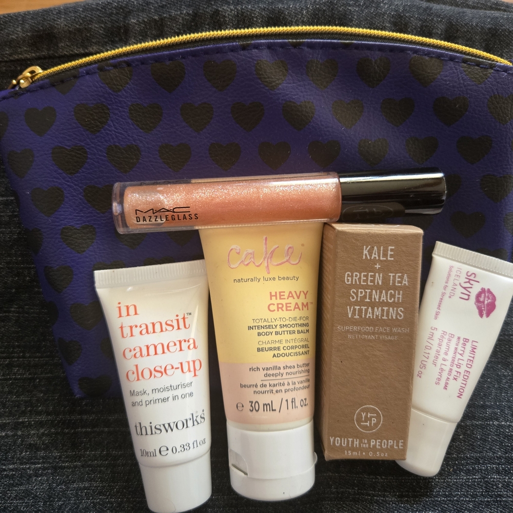 Cosmetics Bundle With MAC. Thisworks. Cake. SKYN Iceland. Youth to the People.